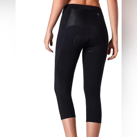 3 Pairs of Women's Naviskin Padded Cycling Tights - Capri Leggings - Size M - Picture 2 of 12